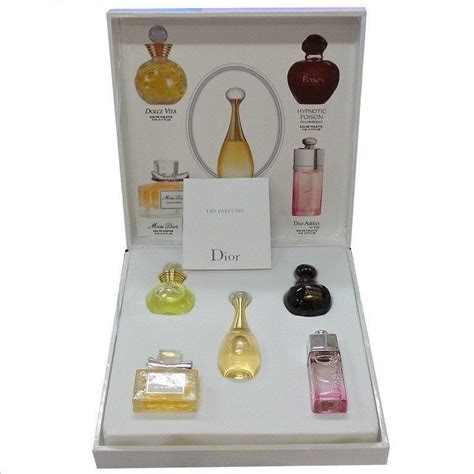 dior miniature perfume set malaysia|Dior aftershave gift set.